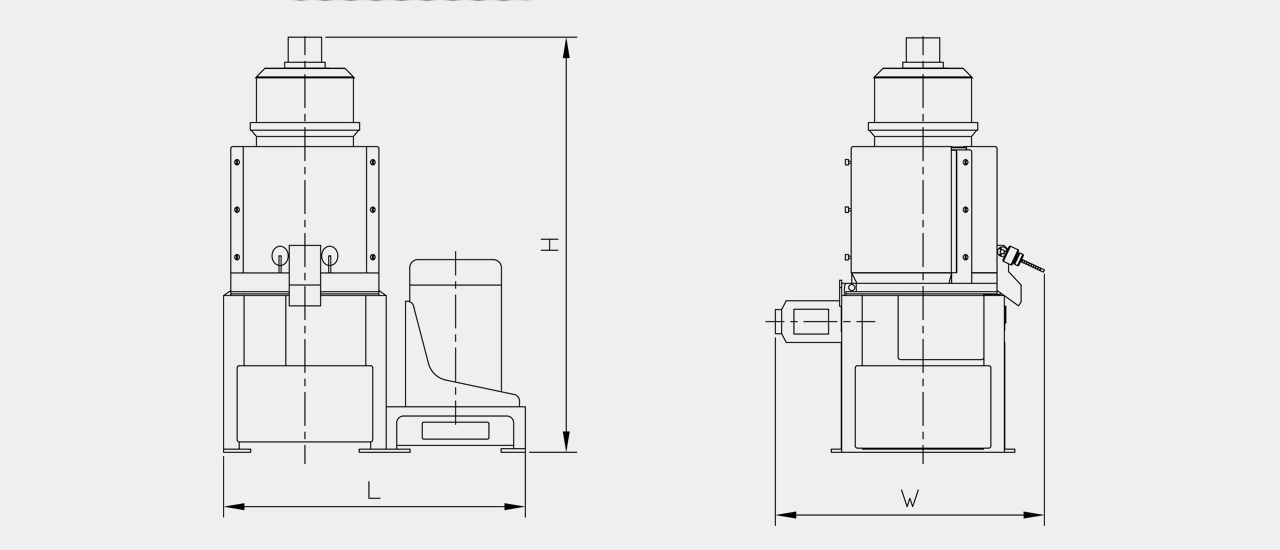 S type vertical sand roll rice whitener drawing